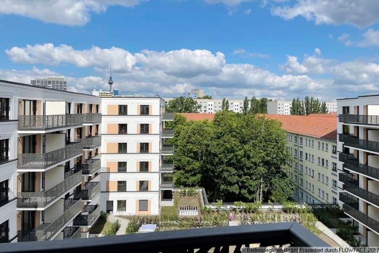 Blick aus einer Beispielwohnung